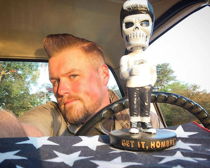 Suavecito Bobble Head - Original Style lifestyle view